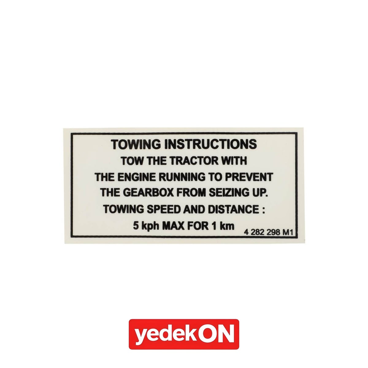 AGCO Dekoratif Etiket - Massey Ferguson | 4282298M1
