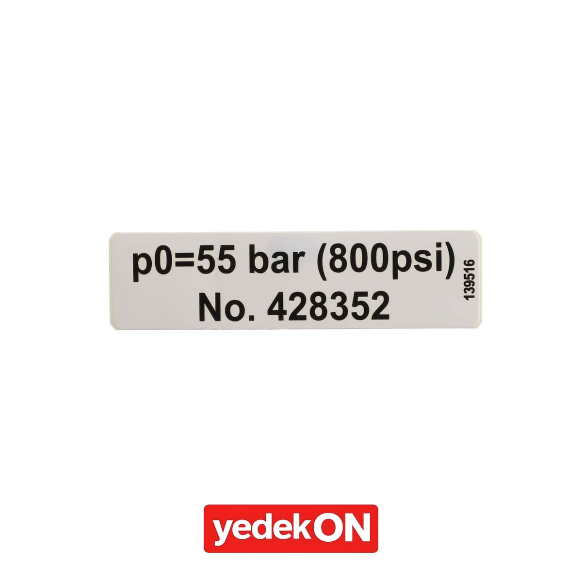 AGCO Dekoratif Etiket - Fendt | FEL139516