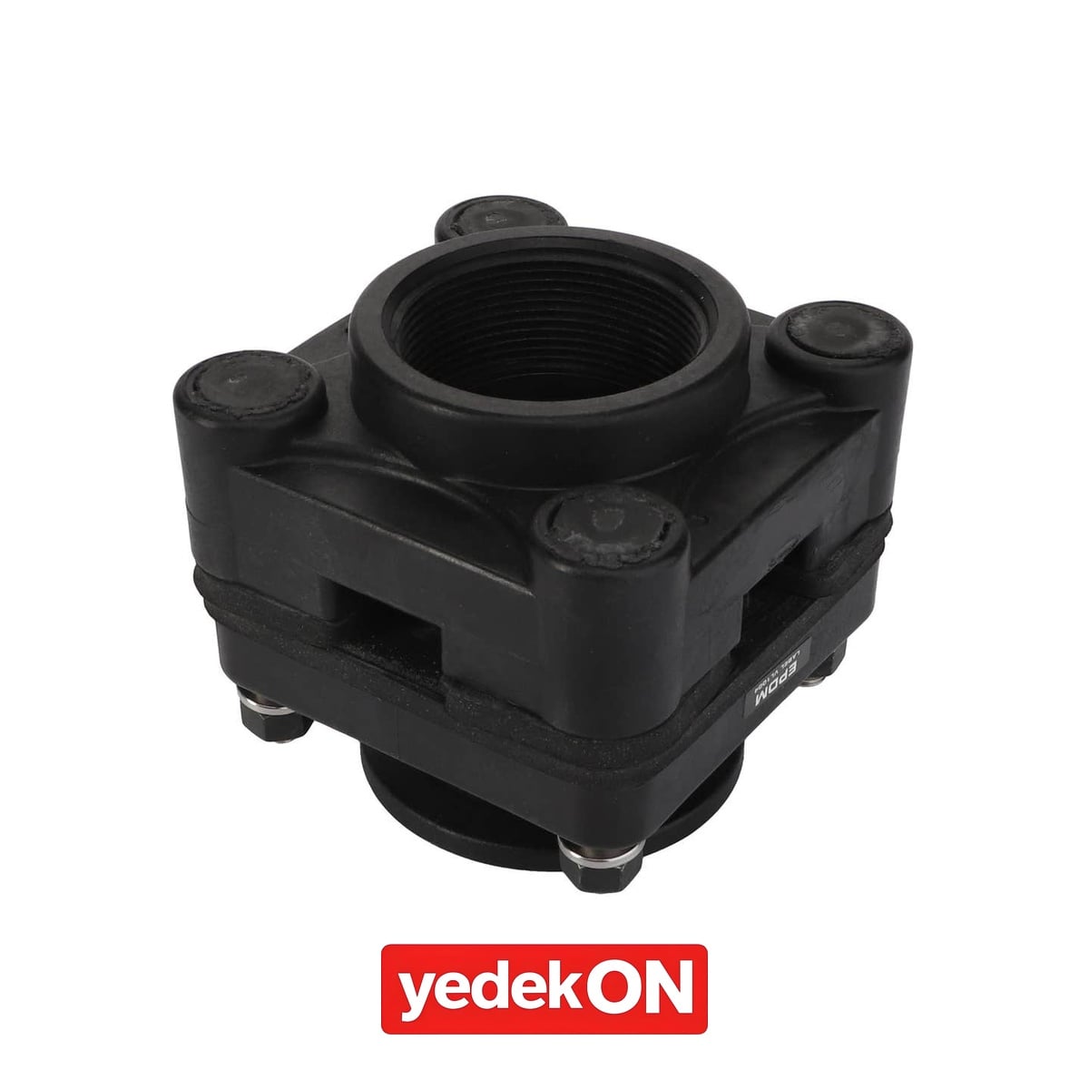 AGCO 2'' Full Port Flanş X 2'' EPDM Dişi Dişli Alt Tahliye Cıvata Bağlantı Parçası - Massey Ferguson / Fendt / Valtra | ACX2362240