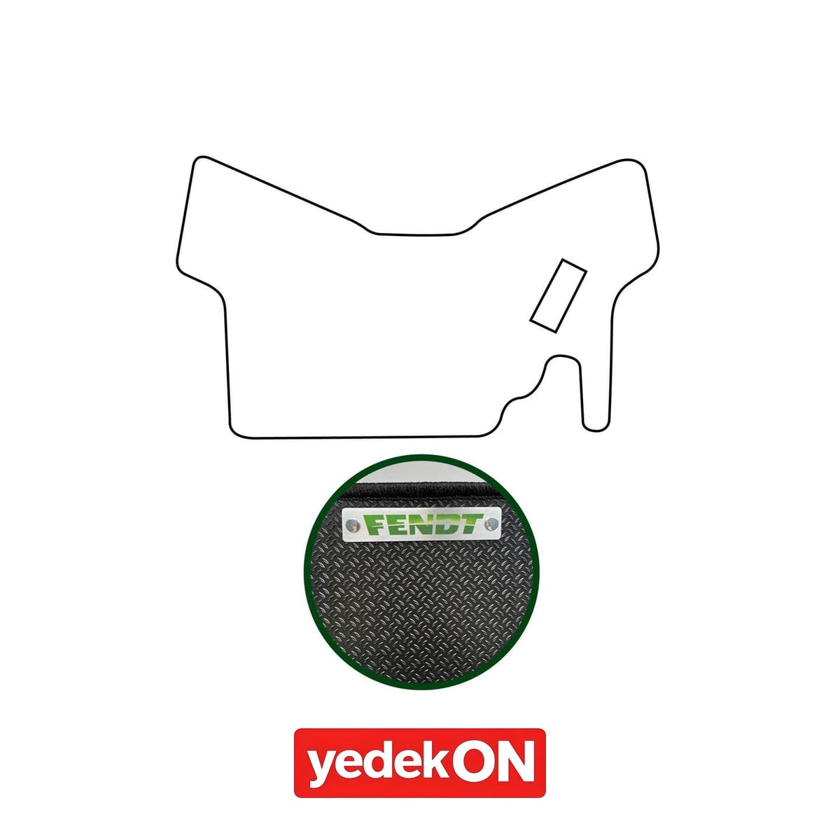 AGCO Vida ile Bağlanan Diş - Challenger | X991635200630
