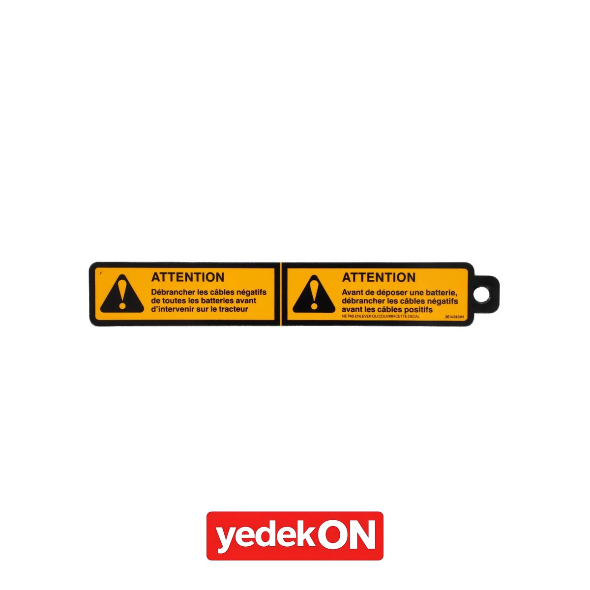 AGCO Kabin Dekalı - Massey Ferguson | 3614243M1