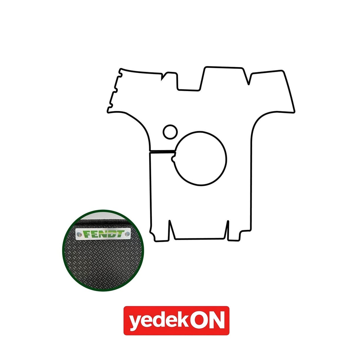 AGCO Vida ile Bağlantılı Diş - Challenger | X991635200320