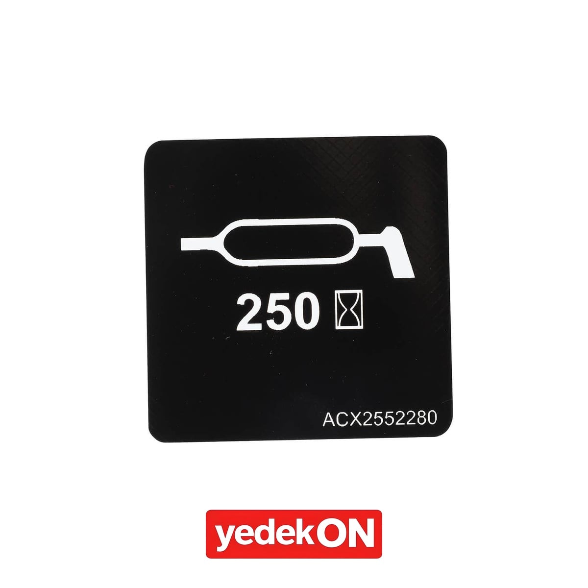 AGCO Yağlama Etiketi - Massey Ferguson / Fendt / Valtra | ACX2552280