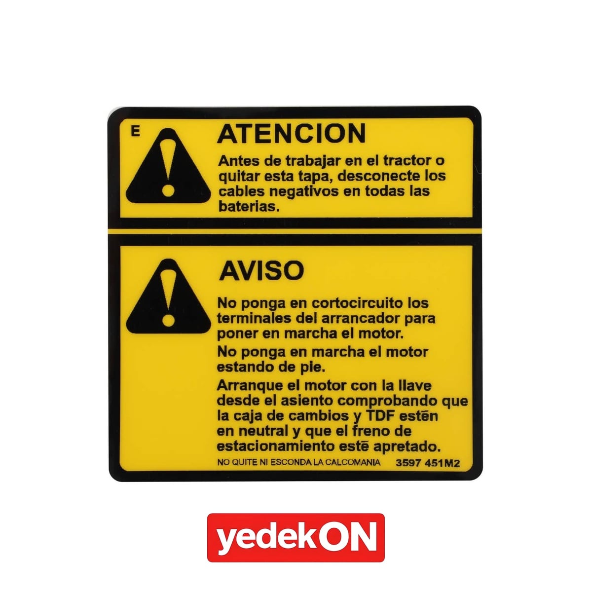 AGCO Dekal - Massey Ferguson | 3597451M2