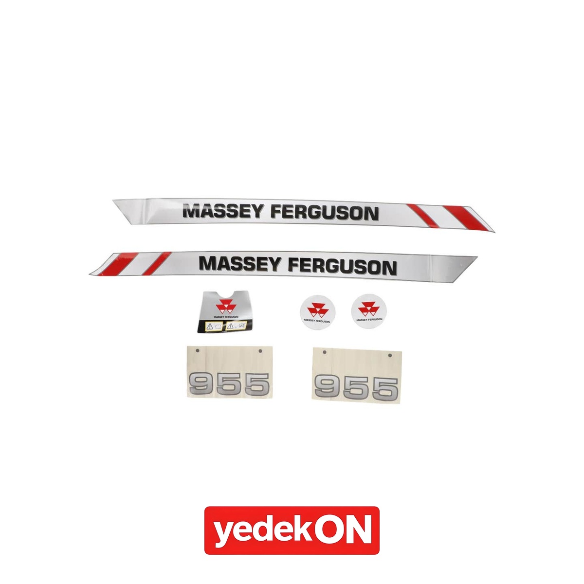 AGCO MF 955 Ön Yükleyici Etiket Seti - Fendt | AL11133960
