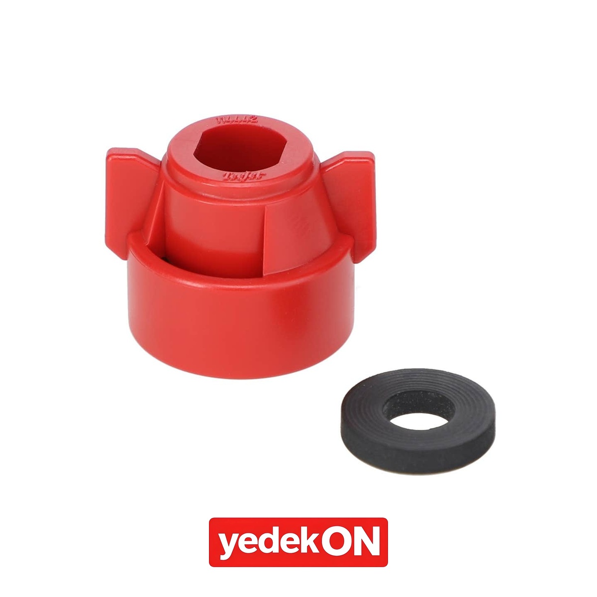 AGCO Oval Kırmızı Hızlı Bağlantı Kapağı - Massey Ferguson / Fendt / Valtra | ACP0484570