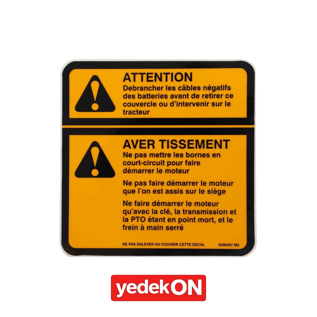 AGCO Dekoratif Etiket - Massey Ferguson | 3596467M2
