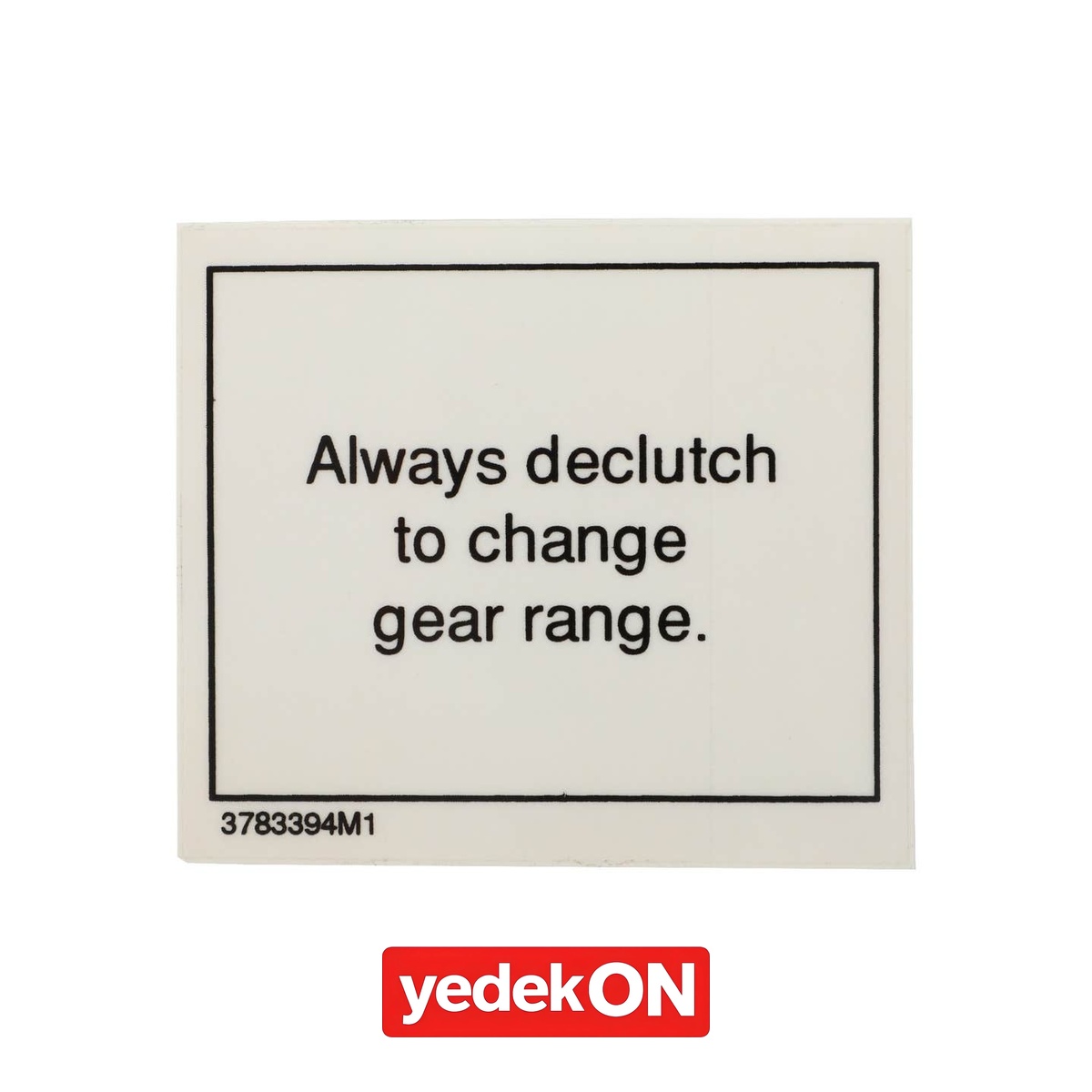 AGCO Dekal - Massey Ferguson | 3783394M1