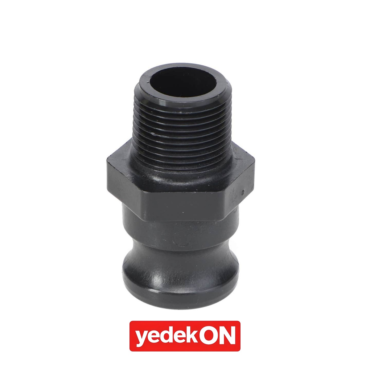 AGCO 3/4'' Dişi Adaptör X 3/4'' Dişi Dişli Polietilen Manivela Kaplin - AGCO | AG006671