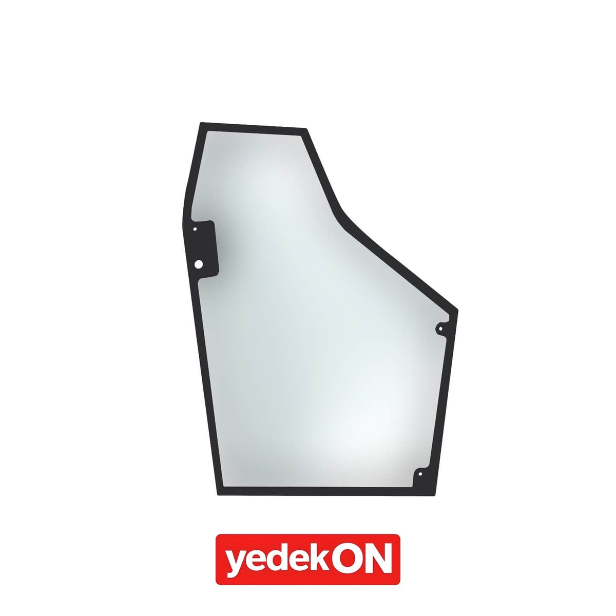 AGCO Sağ Kapı Camı 550 mm - Massey Ferguson | 4272771M1