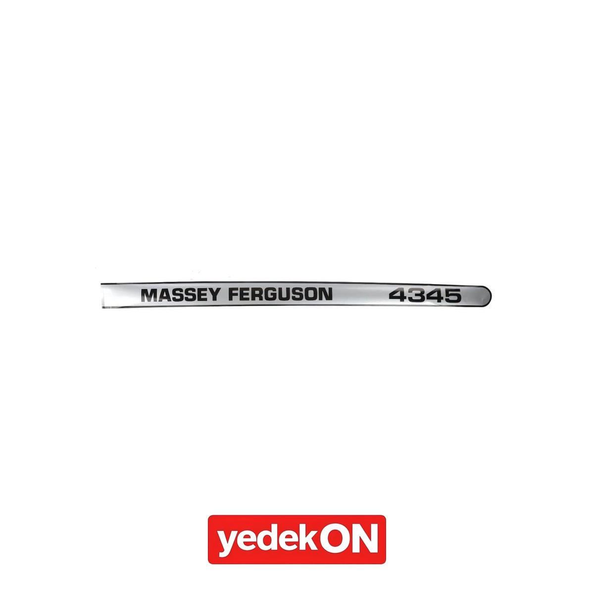 AGCO Kaput Sağ Dekoratif Etiket - Massey Ferguson | 3823973M1
