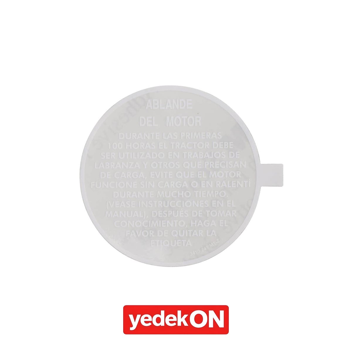 AGCO Dekoratif Etiket - Massey Ferguson | 3410241M1
