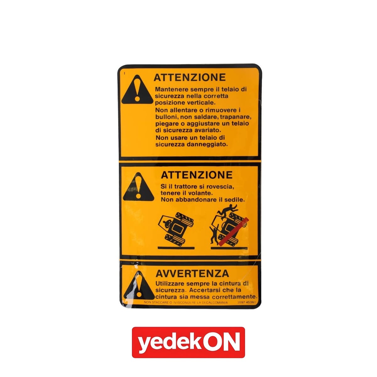 AGCO Dekoratif Etiket - Massey Ferguson | 3597453M1