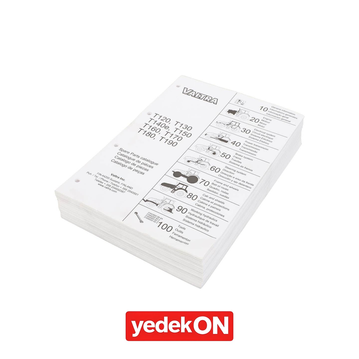 AGCO Teknik Yayın Kitapçığı - Valtra | V39070673