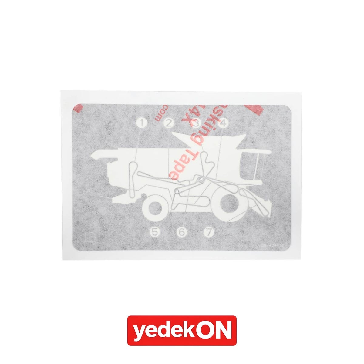 AGCO Sağ Taraf Sürüş Etiketi - Massey Ferguson / Fendt / Valtra | ACW2424630