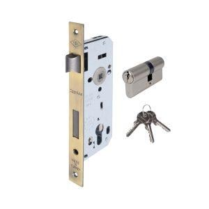 GÜVENİŞ ANTİK SARI KİLİT WC 45MM