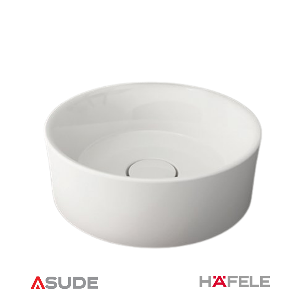BONITA R Lavabo, parlak beyaz, 380mm