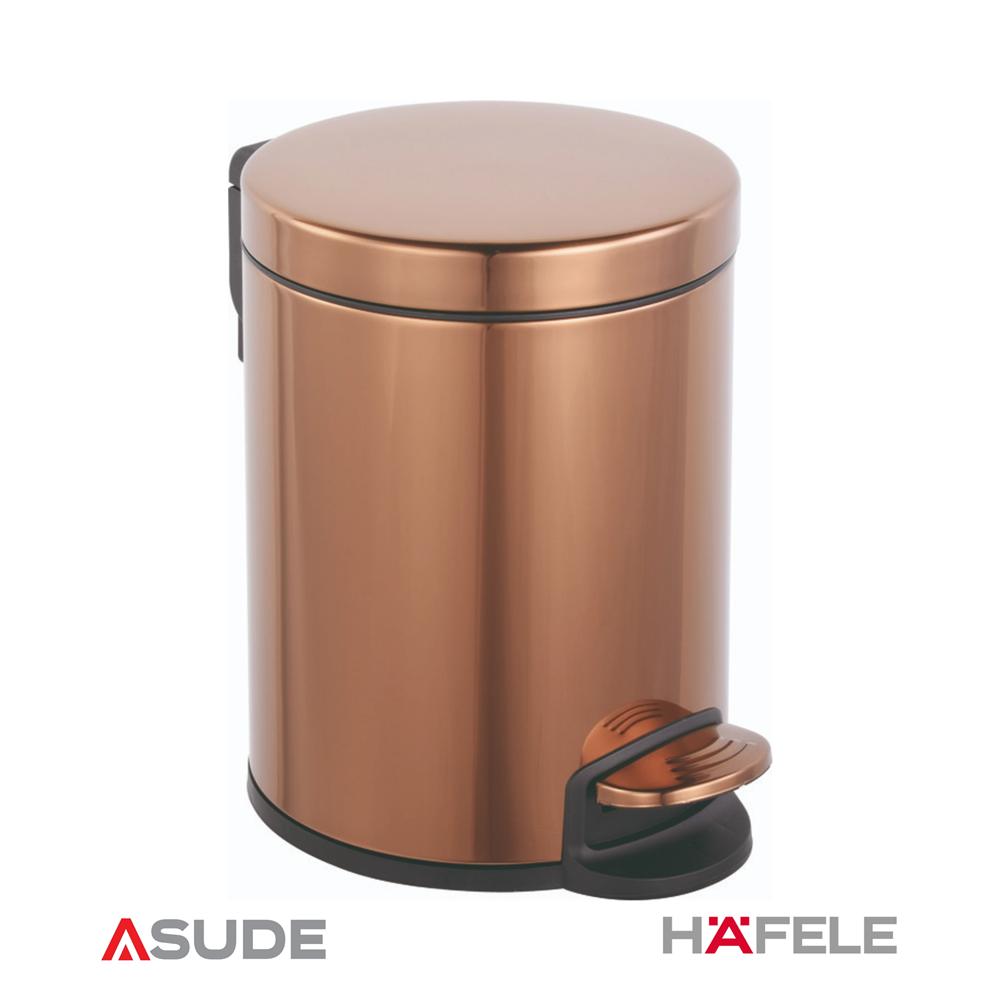 COMFY Pedallı çöp kutusu,5L,parlak rose