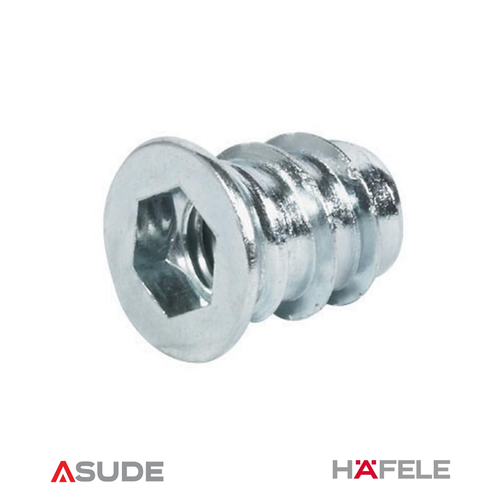 Dübel çelik ham düz M4x10mm
