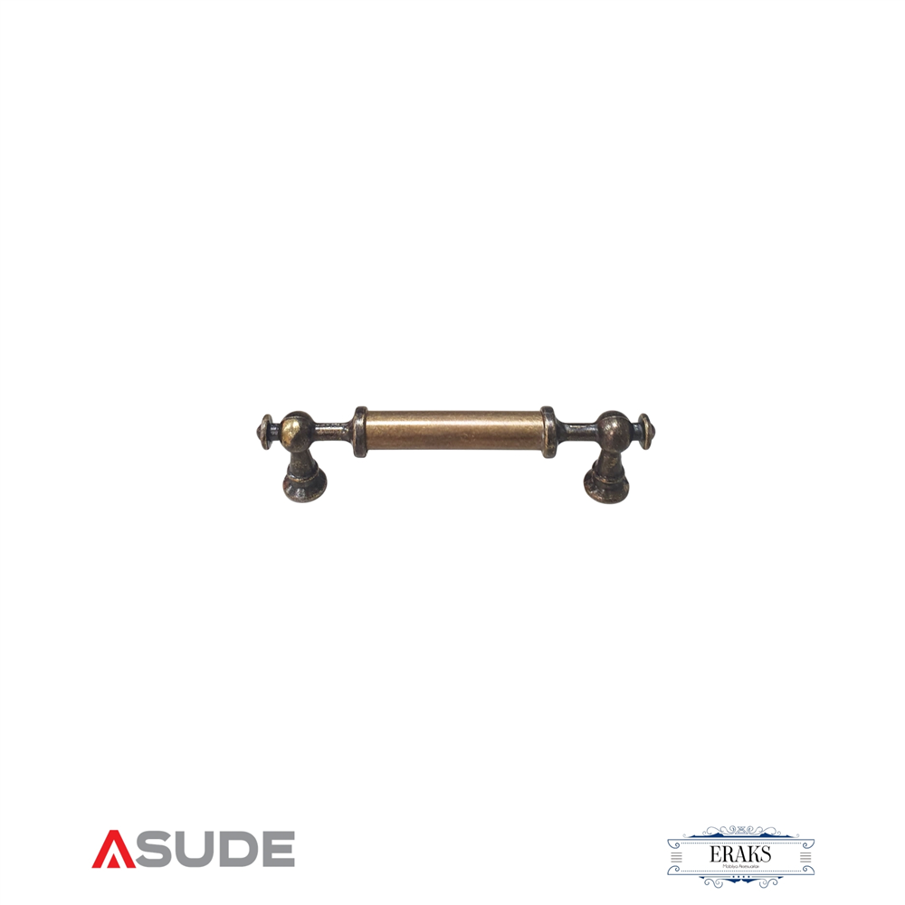 Eraks Tuğra Mobilya Kulpu (Eskitme-Eskitme, 96 mm)