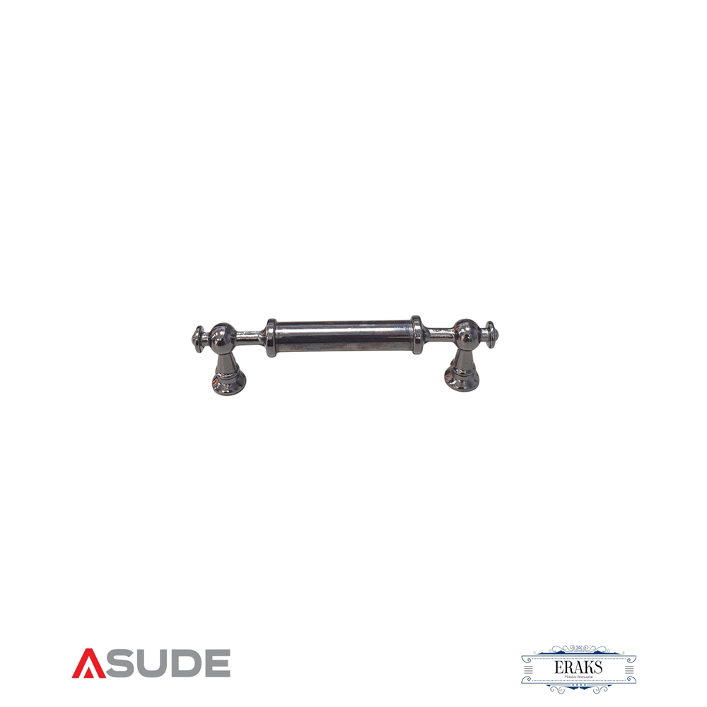 Eraks Tuğra Mobilya Kulpu (Füme-Füme, 96 mm)