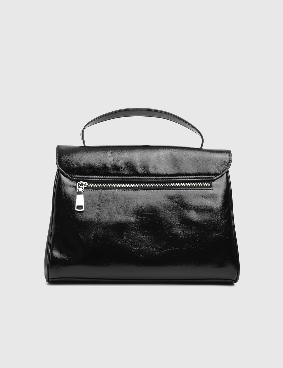 Adorata Black Leather Women's Handbag