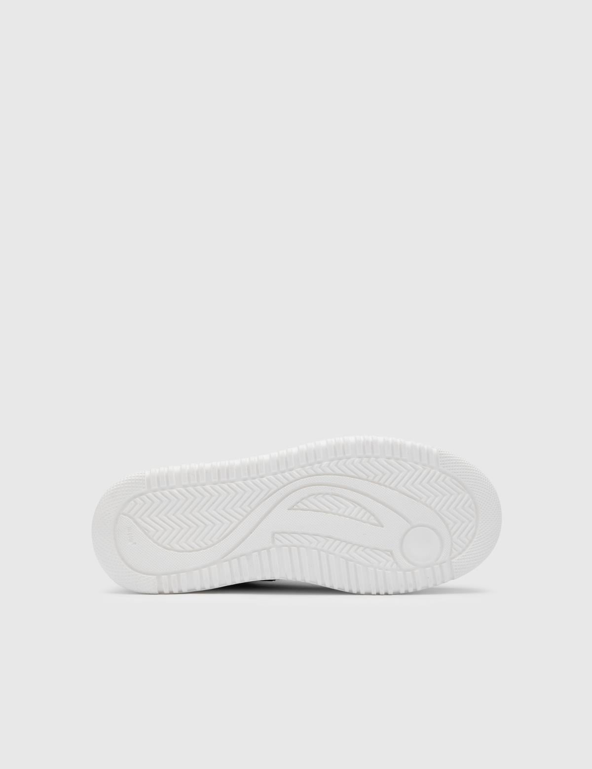Aina White Leather Men's Boot