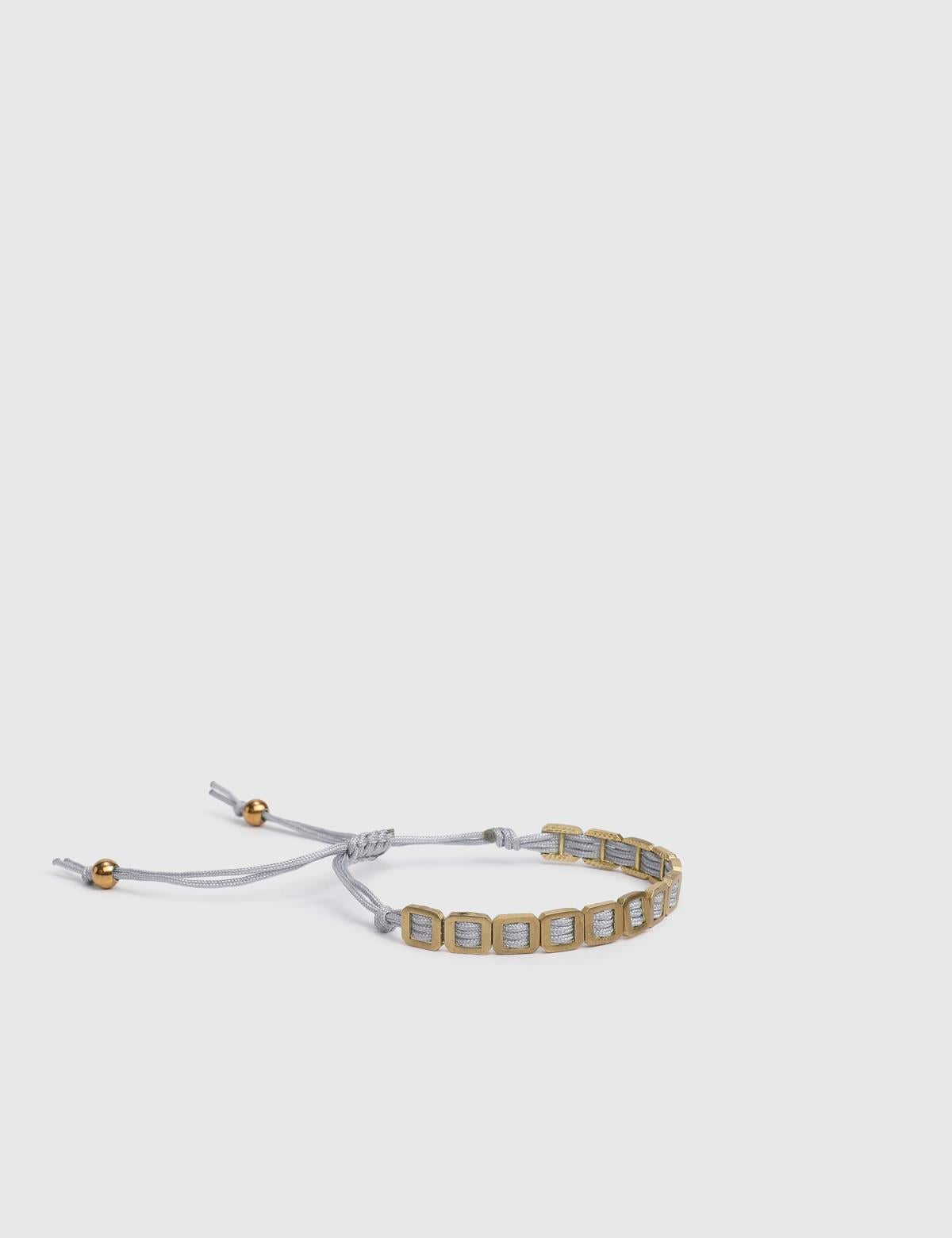 Alanis Grey Men's Bracelet