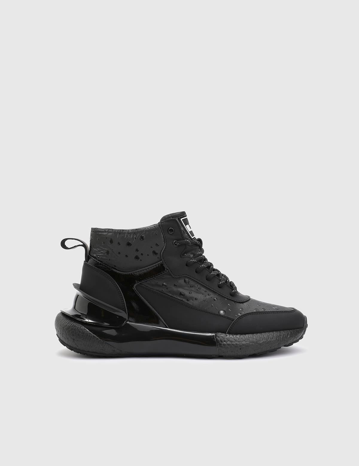 Alegria Black Patent Leather Men's Boot