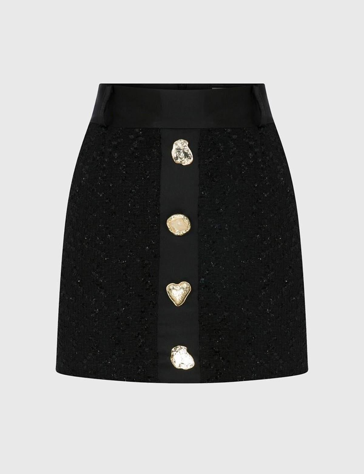 Aliadne Black Women's Skirt