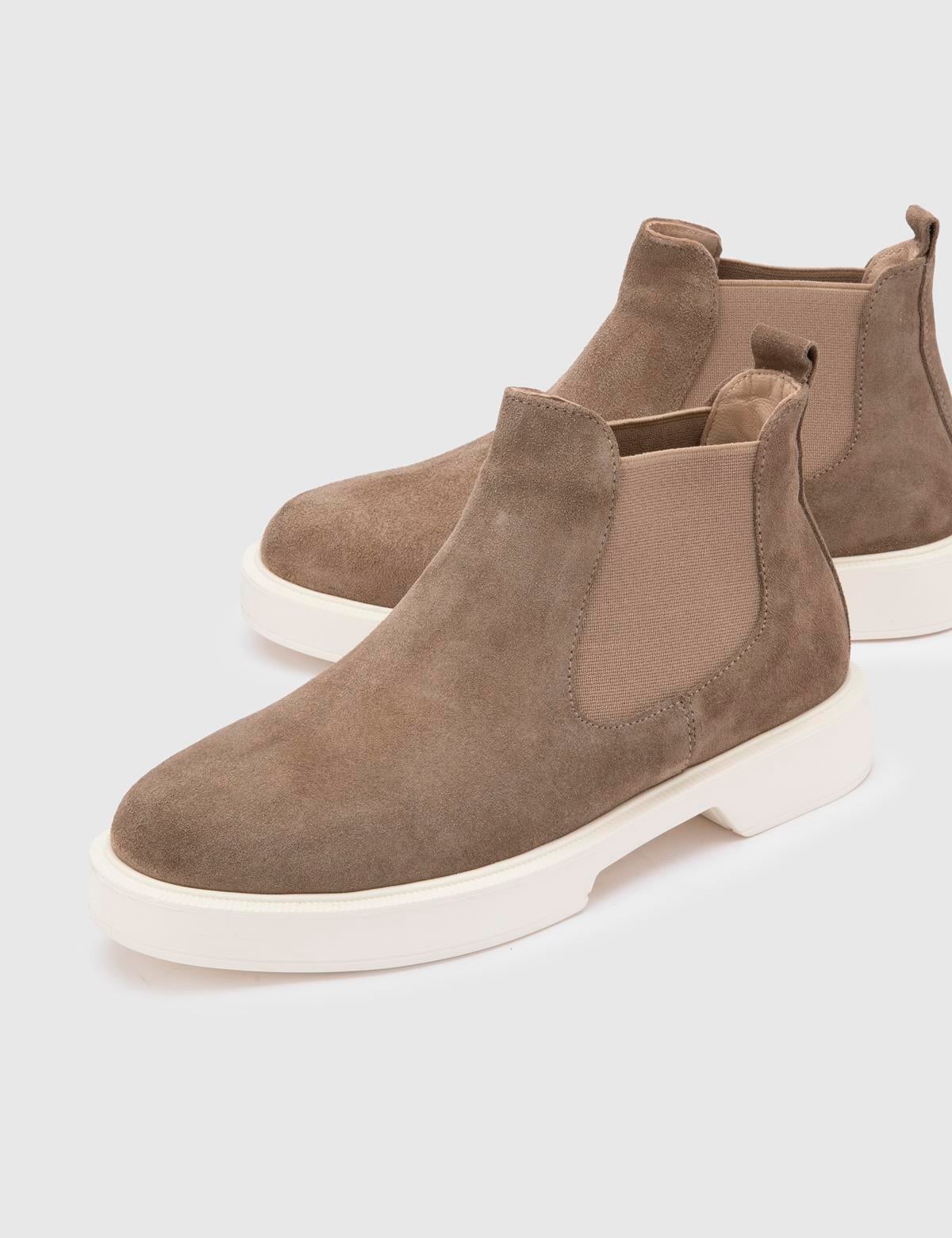 Anneka Mink Suede Leather Women's Boot
