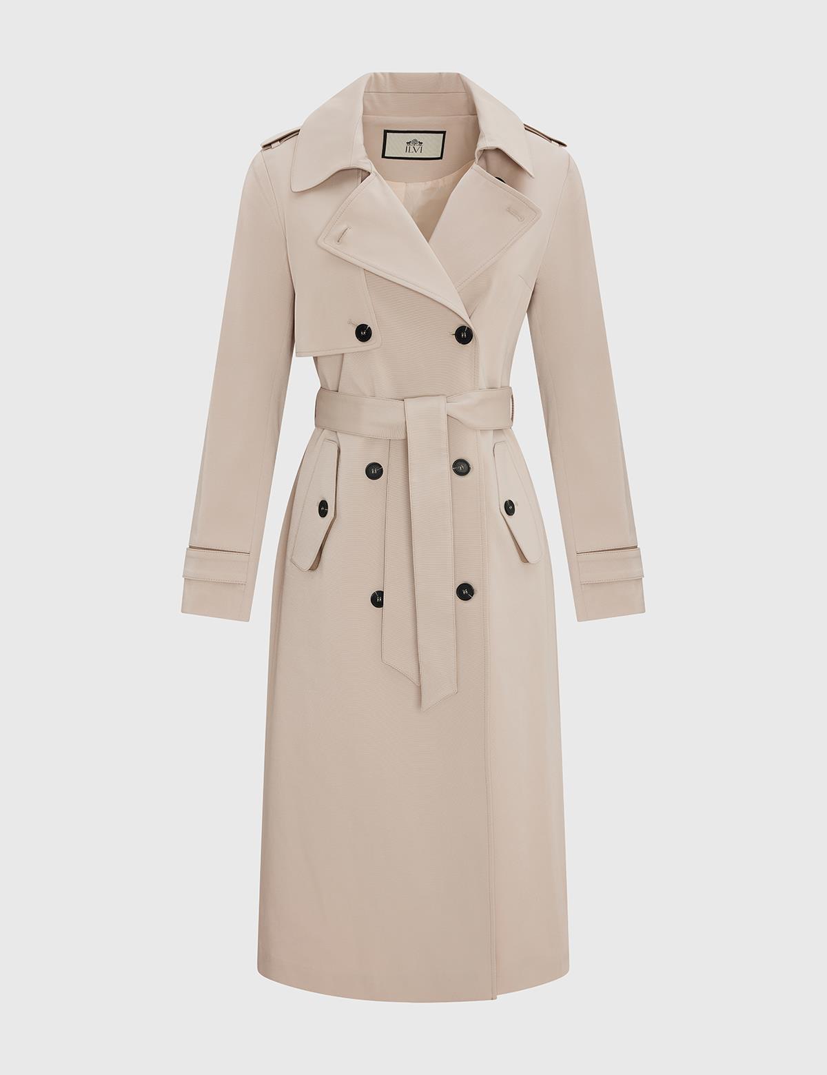 Arira Beige Women's Trench Coat