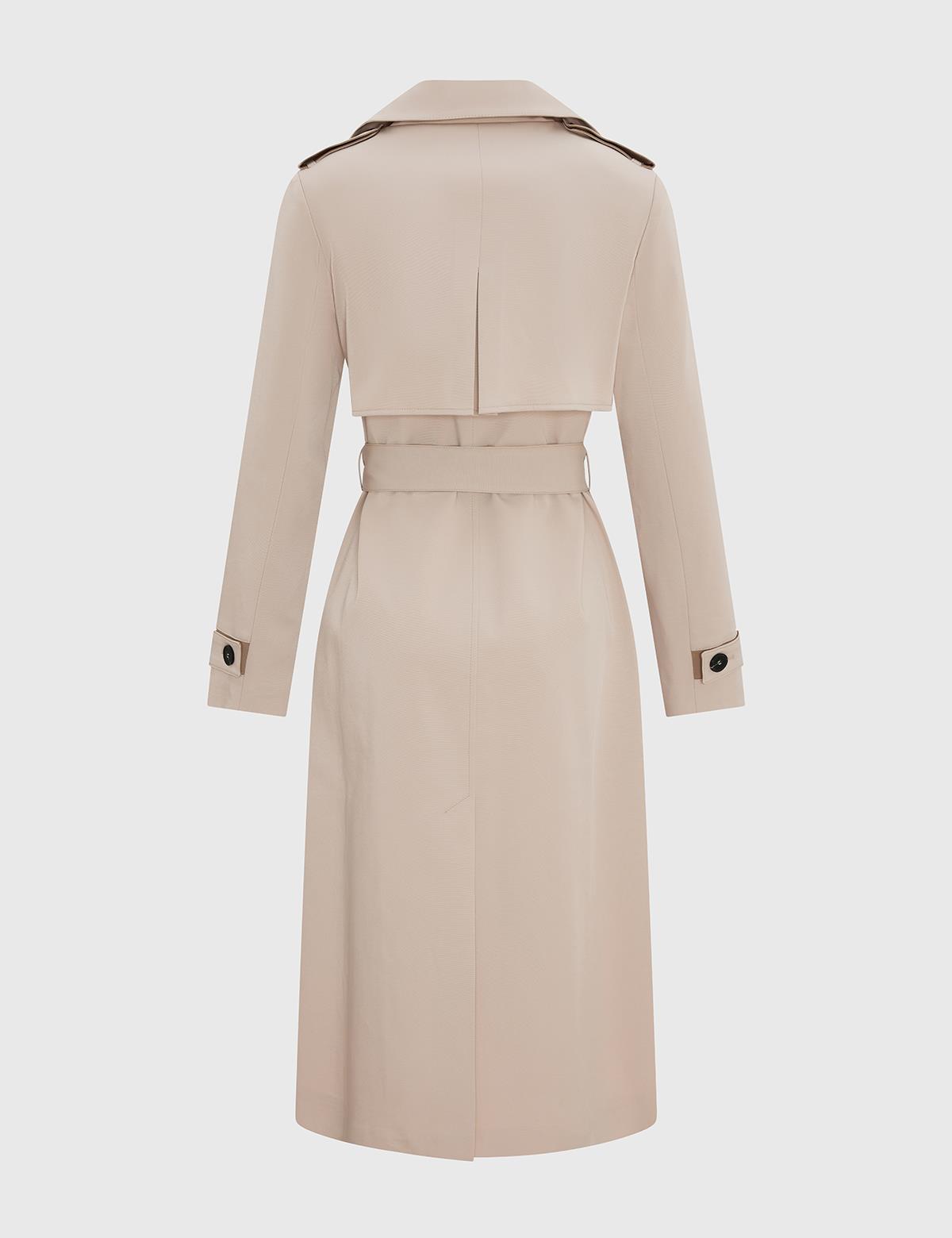 Arira Beige Women's Trench Coat