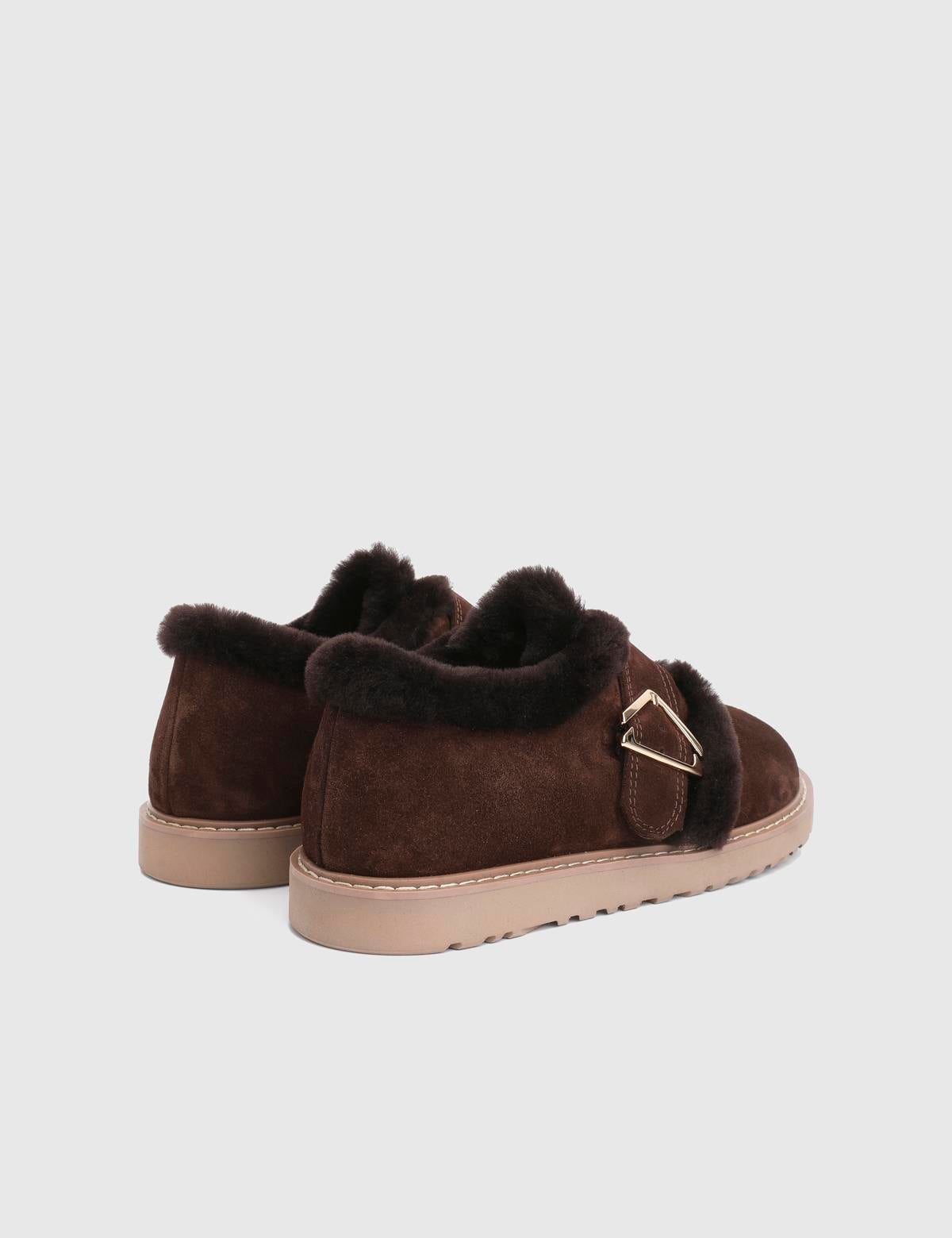 Arya Brown Suede Leather Women's Boot