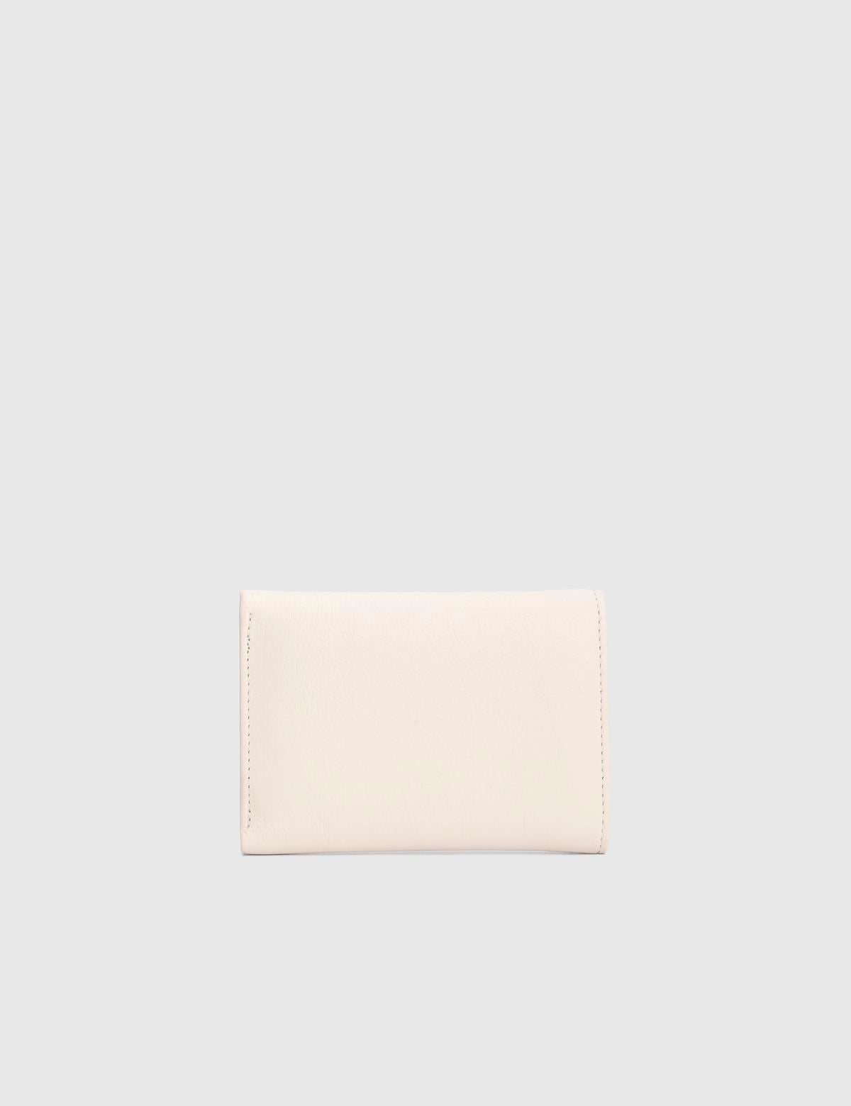 Aryan Cream Floater Leather Women's Wallet