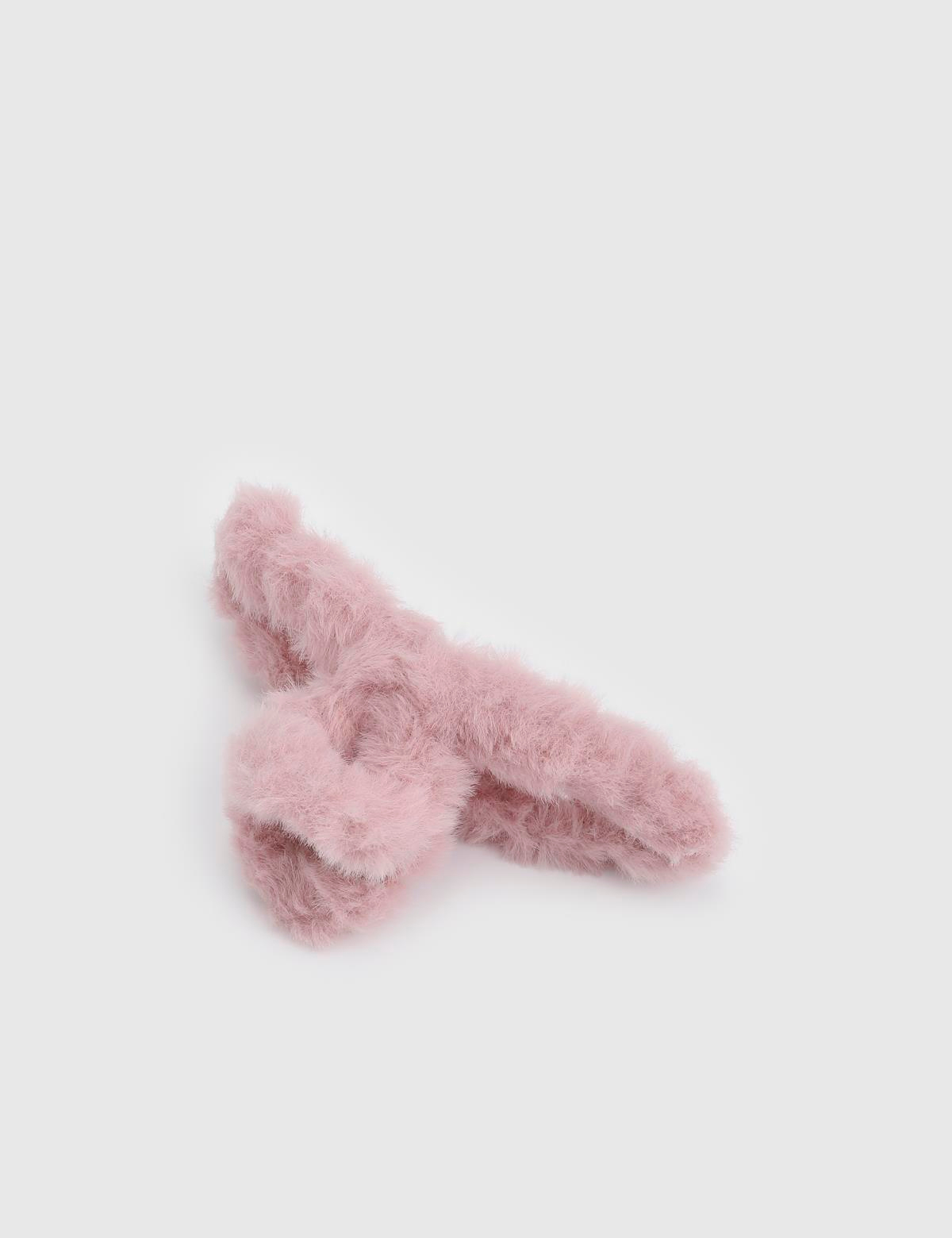 Baryae Powder Pink Women's Hair Claw Clip