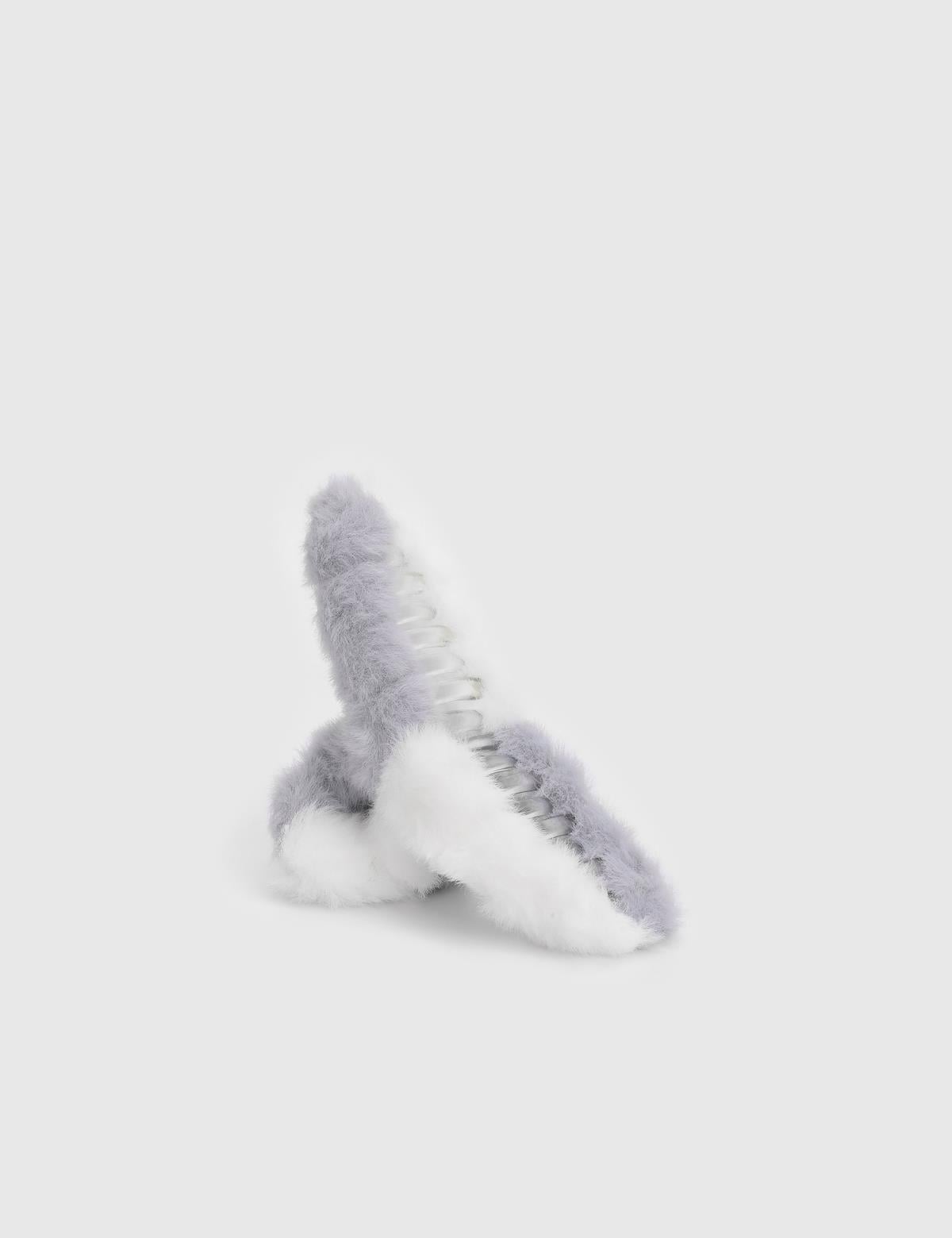 Basiae Grey Women's Hair Claw Clip