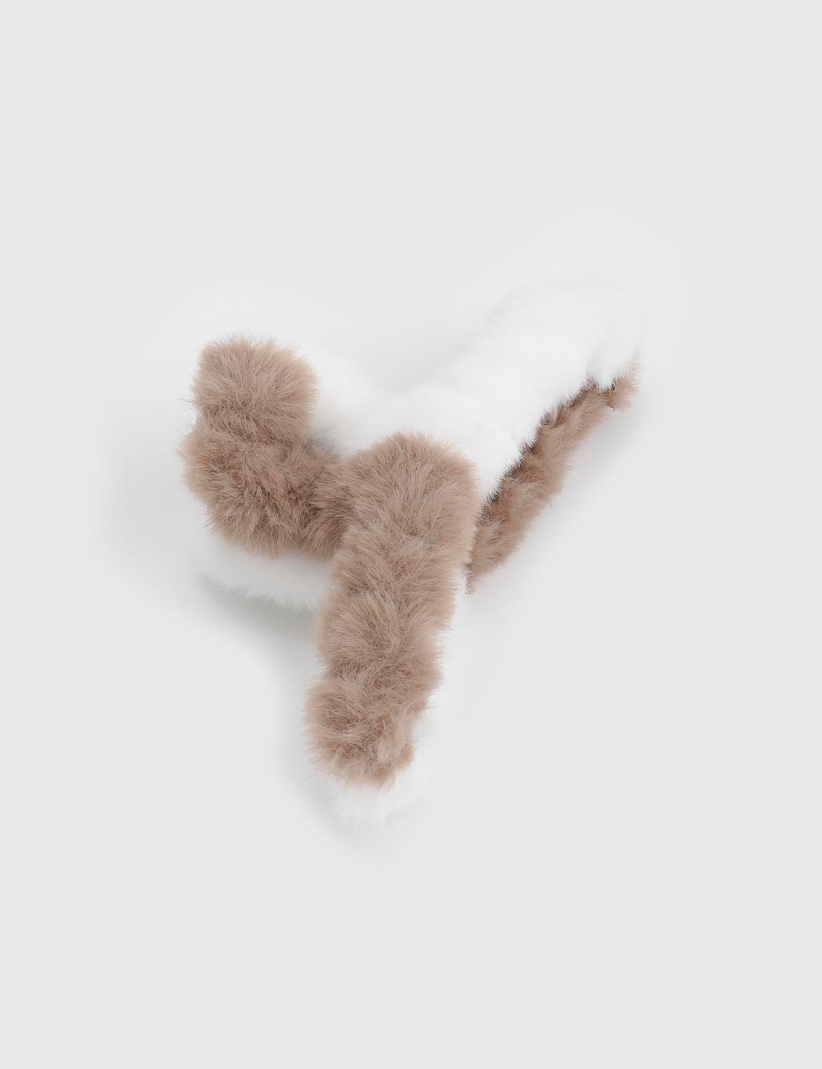 Basiae Brown Women's Hair Claw Clip