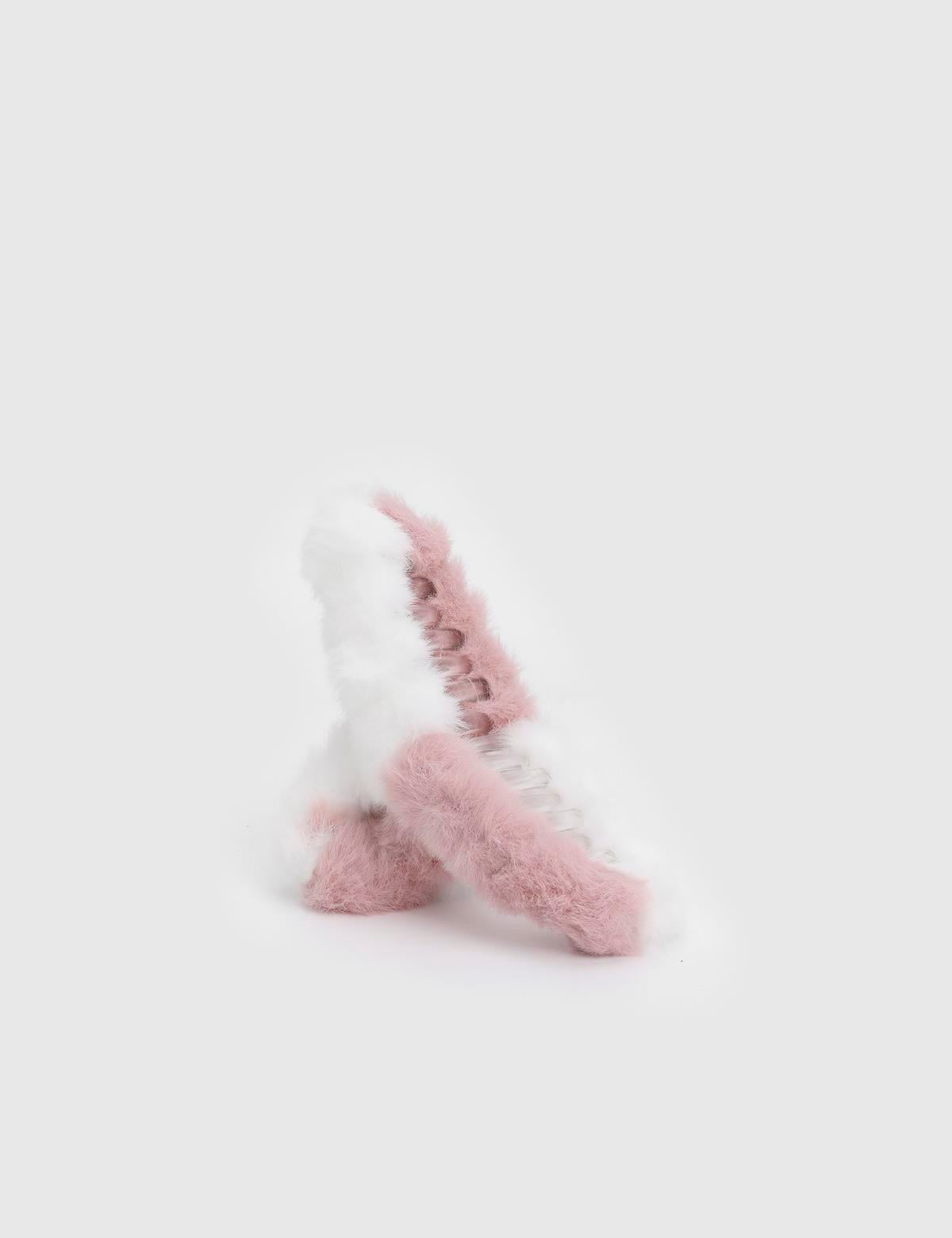 Basiae Powder Pink Women's Hair Claw Clip