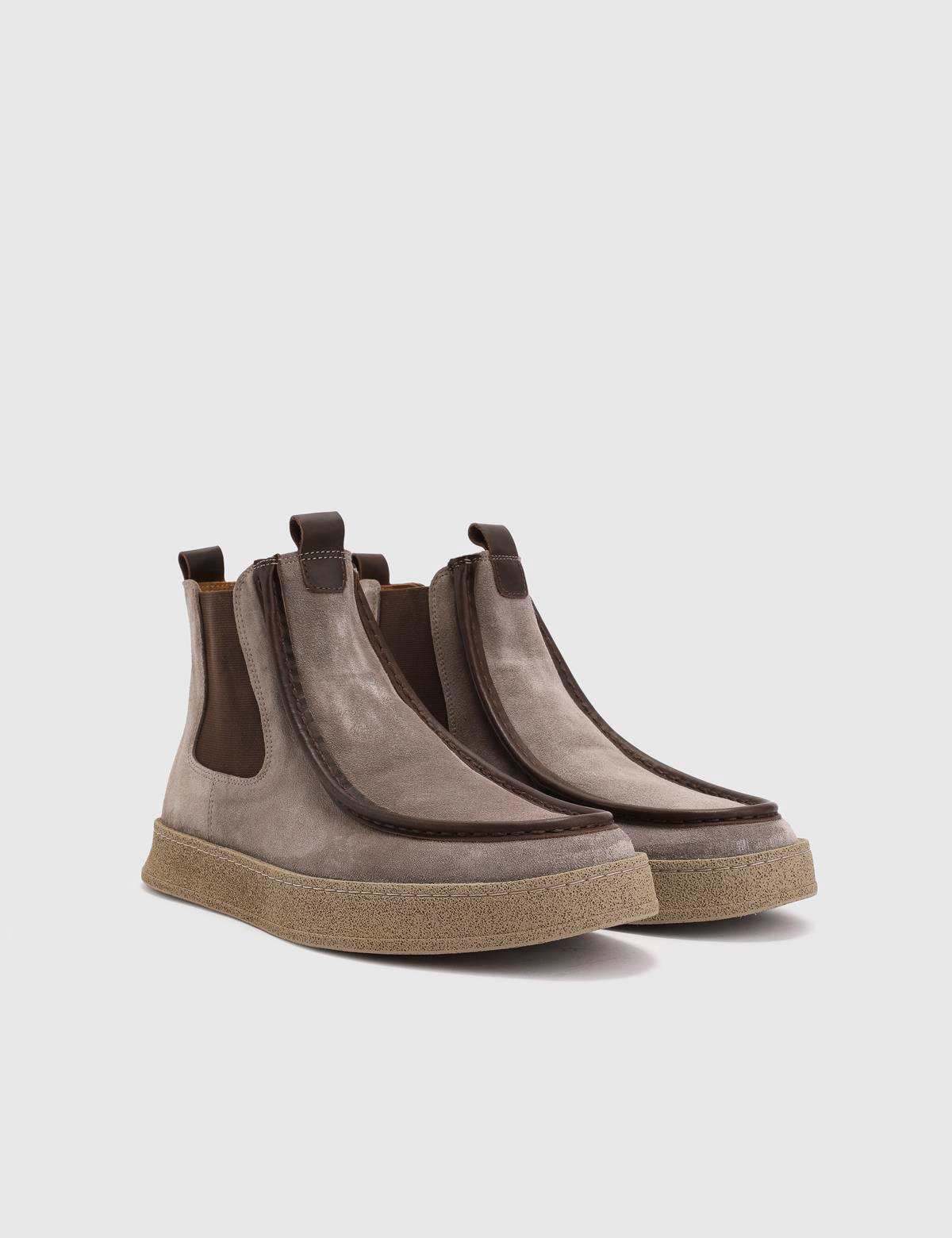 Becker Mink Suede Leather Men's Boot