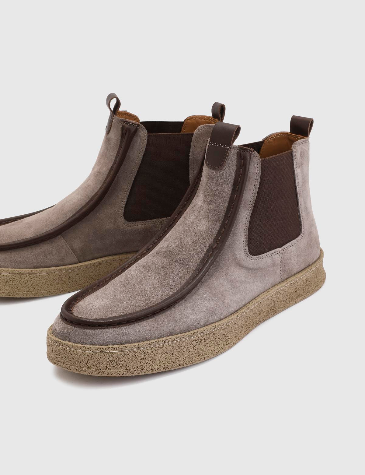 Becker Mink Suede Leather Men's Boot
