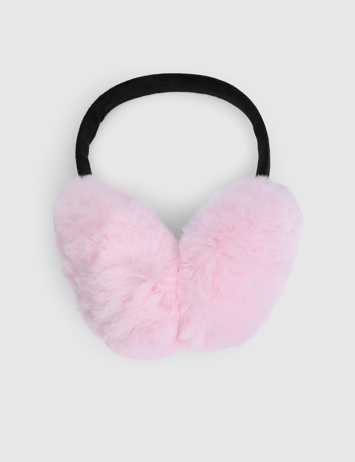 Belinay Pink Unisex Faux Fur Earmuffs