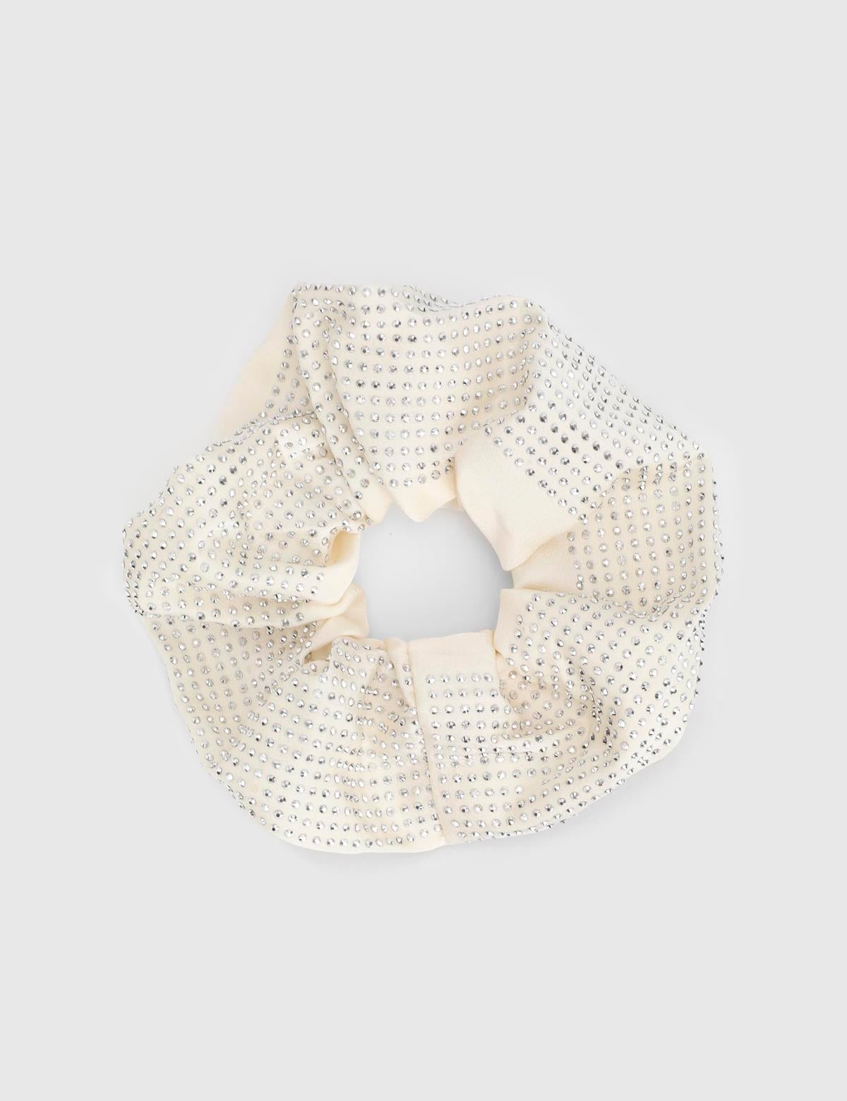 Bellie Cream Women's Elastic Hair Tie