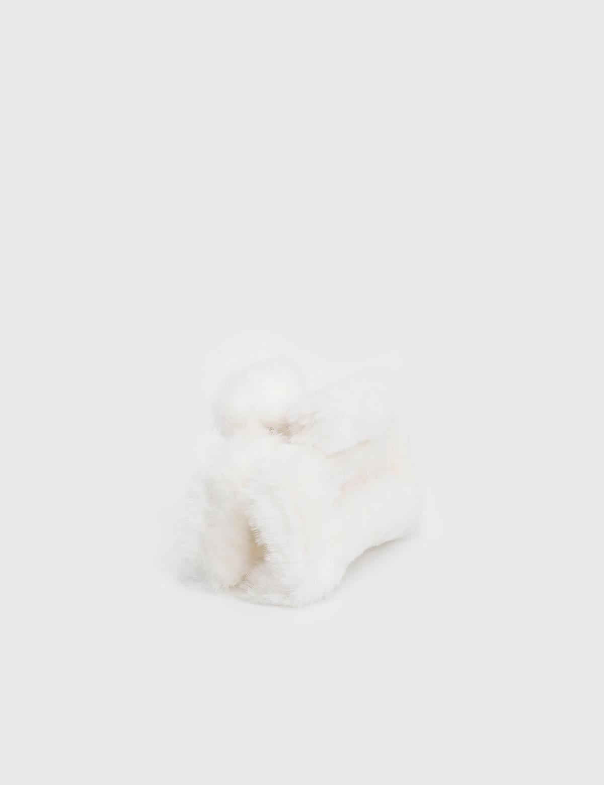Belore White Women's Hair Claw Clip