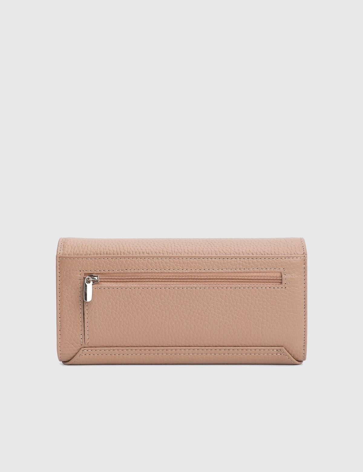 Benson Mink Floater Leather Women's Wallet