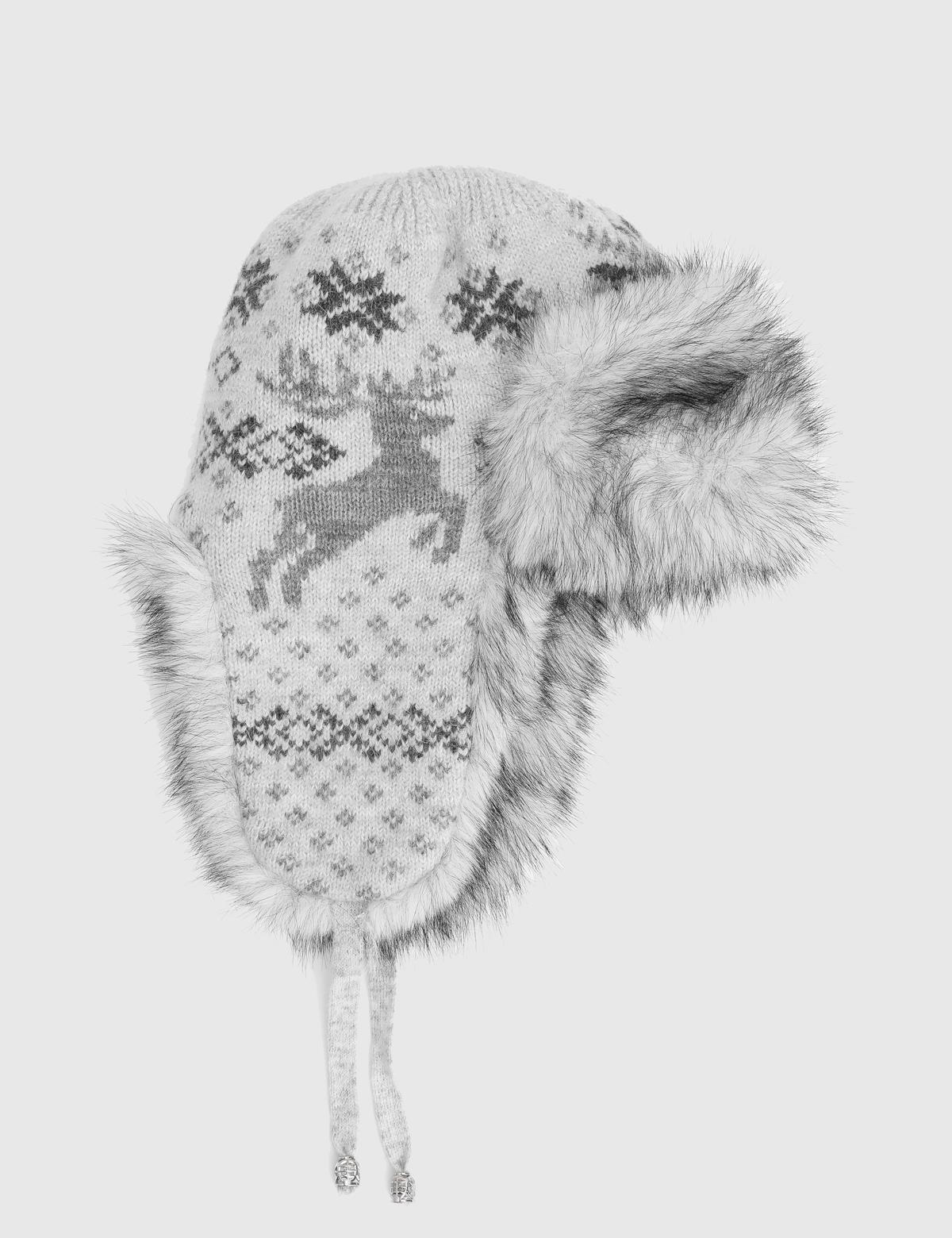 Berina Grey Unisex Tricot Beret
