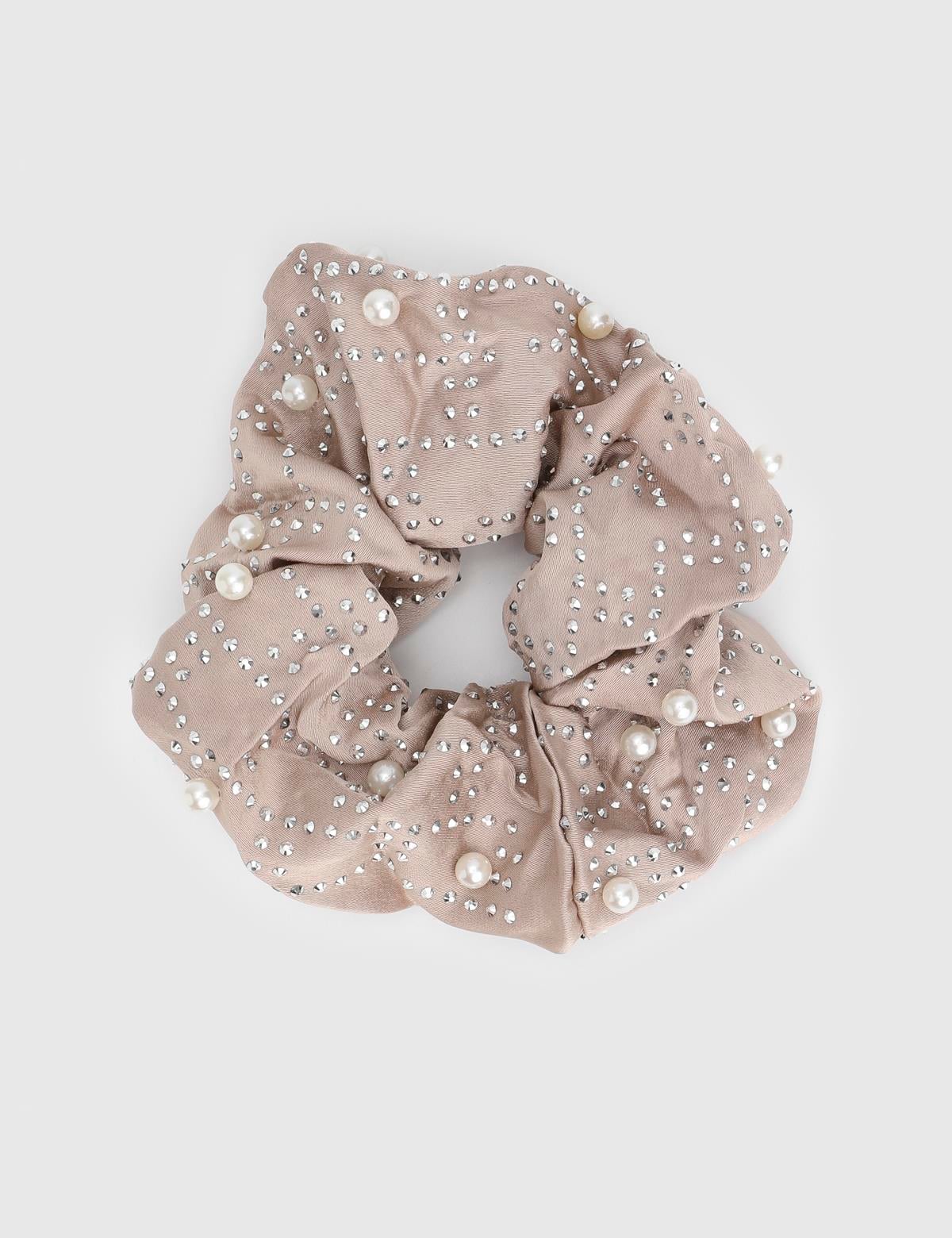Bire Beige Women's Elastic Hair Tie