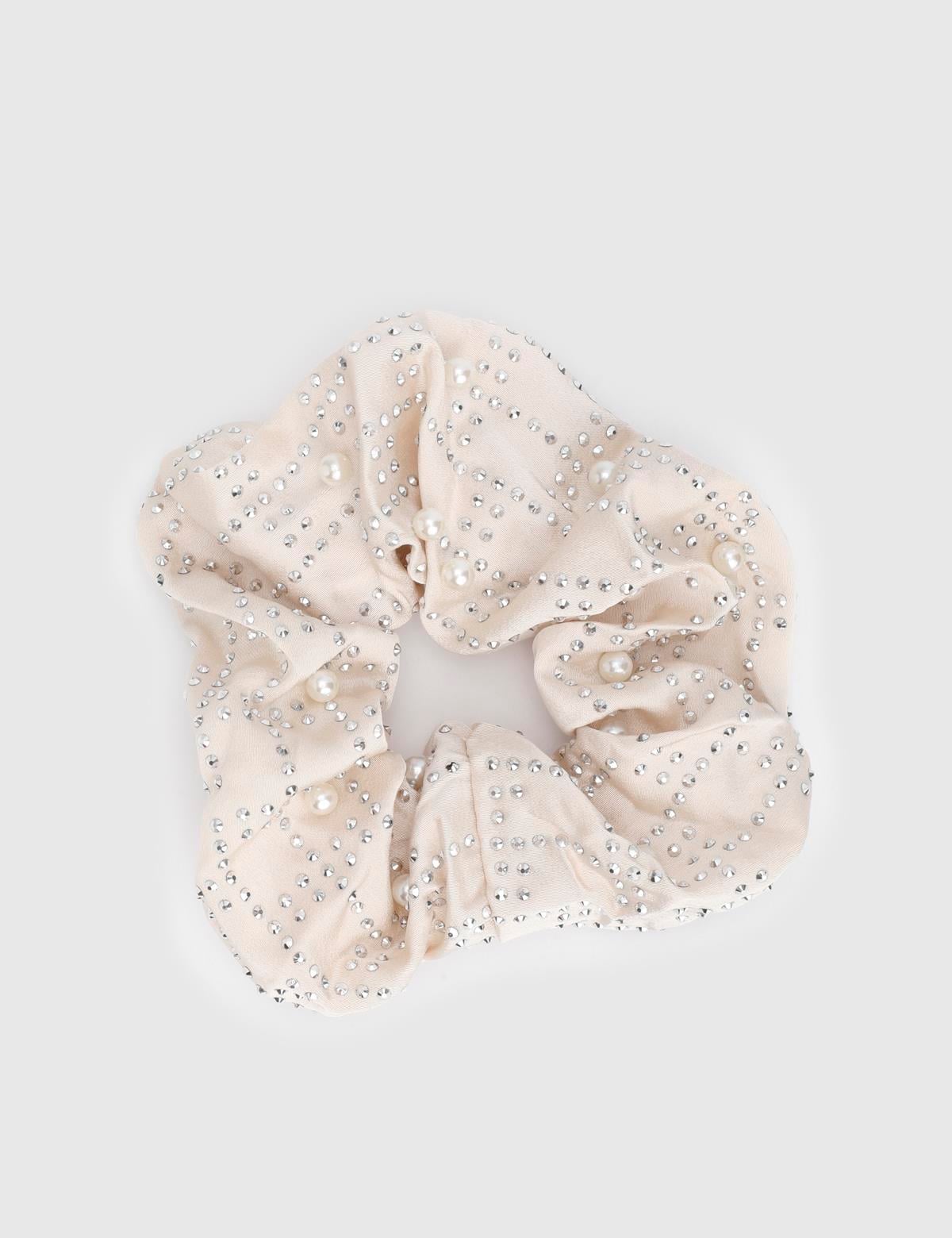 Bire Cream Women's Elastic Hair Tie