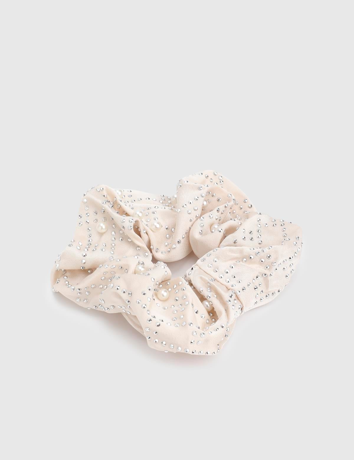 Bire Cream Women's Elastic Hair Tie