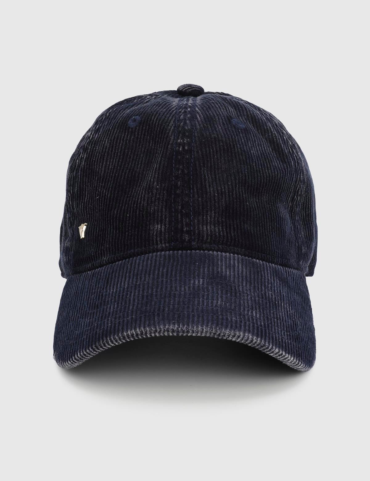 Blen Navy Blue Unisex Velvet Cap